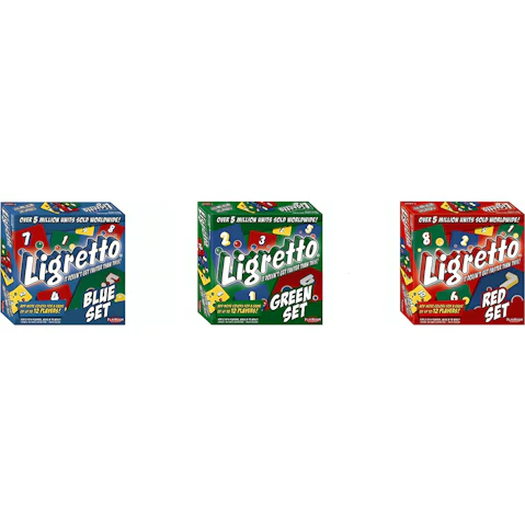 Playroom Entertainment Ligretto Colored Card Game Set