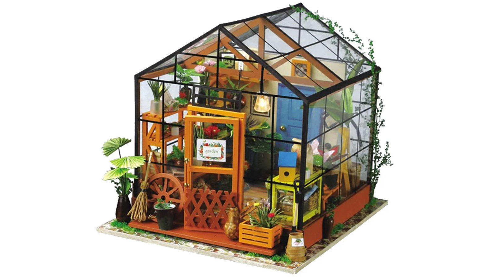 Robotime DIY Miniature Garden Model Kit - Cathy's Flower