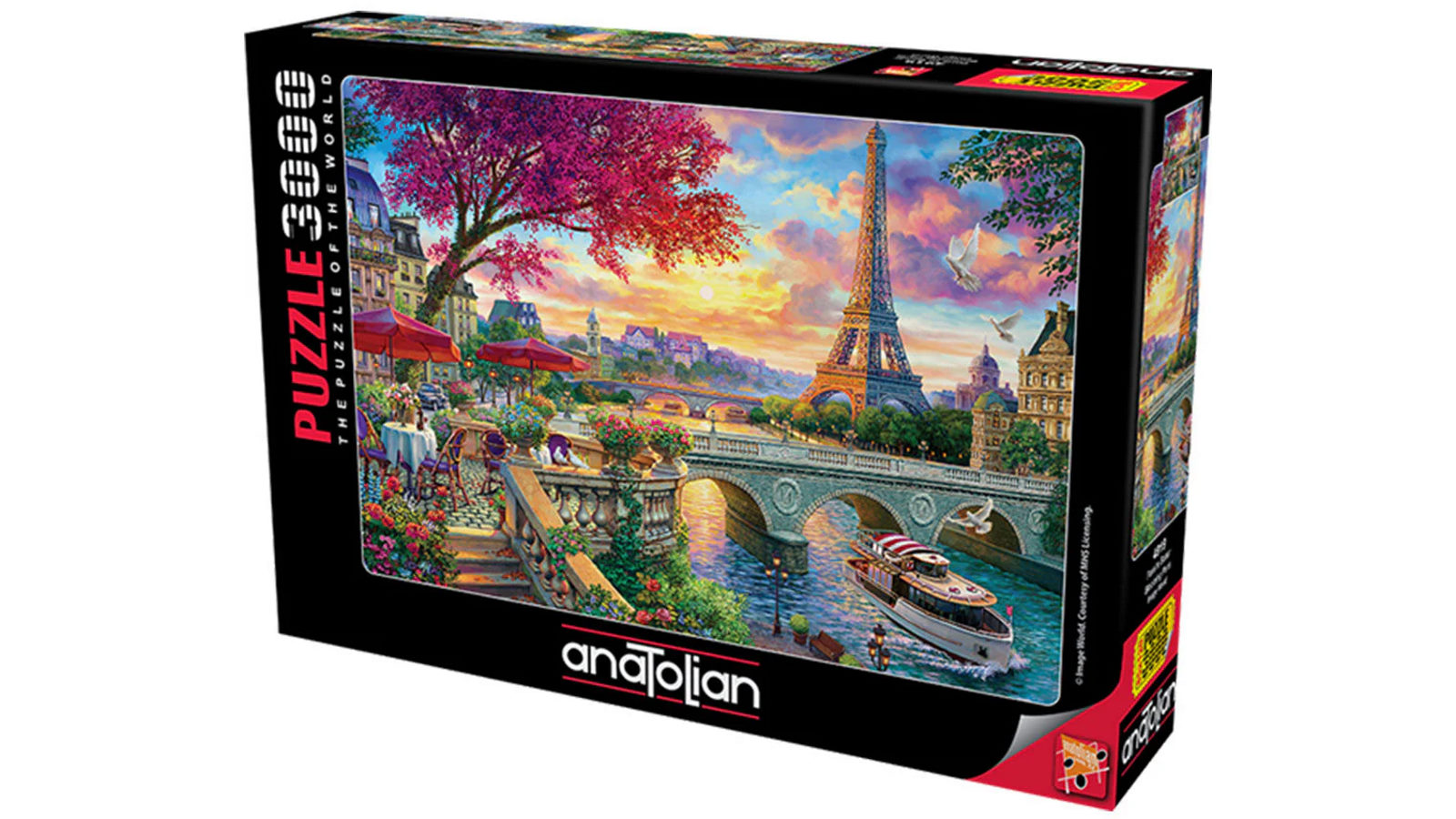 Anatolian 3000 Pieces The Puzzle of the World - Blooming Paris