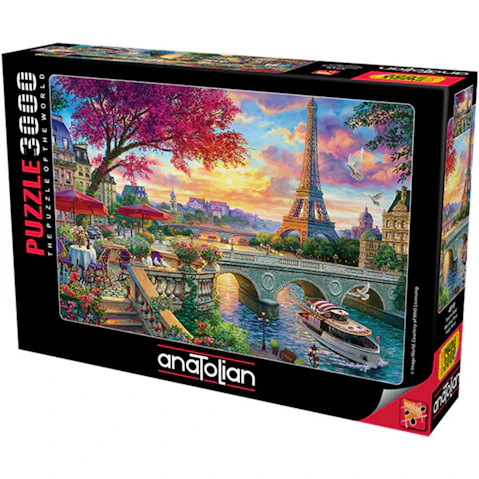 Anatolian 3000 Pieces The Puzzle of the World - Blooming Paris