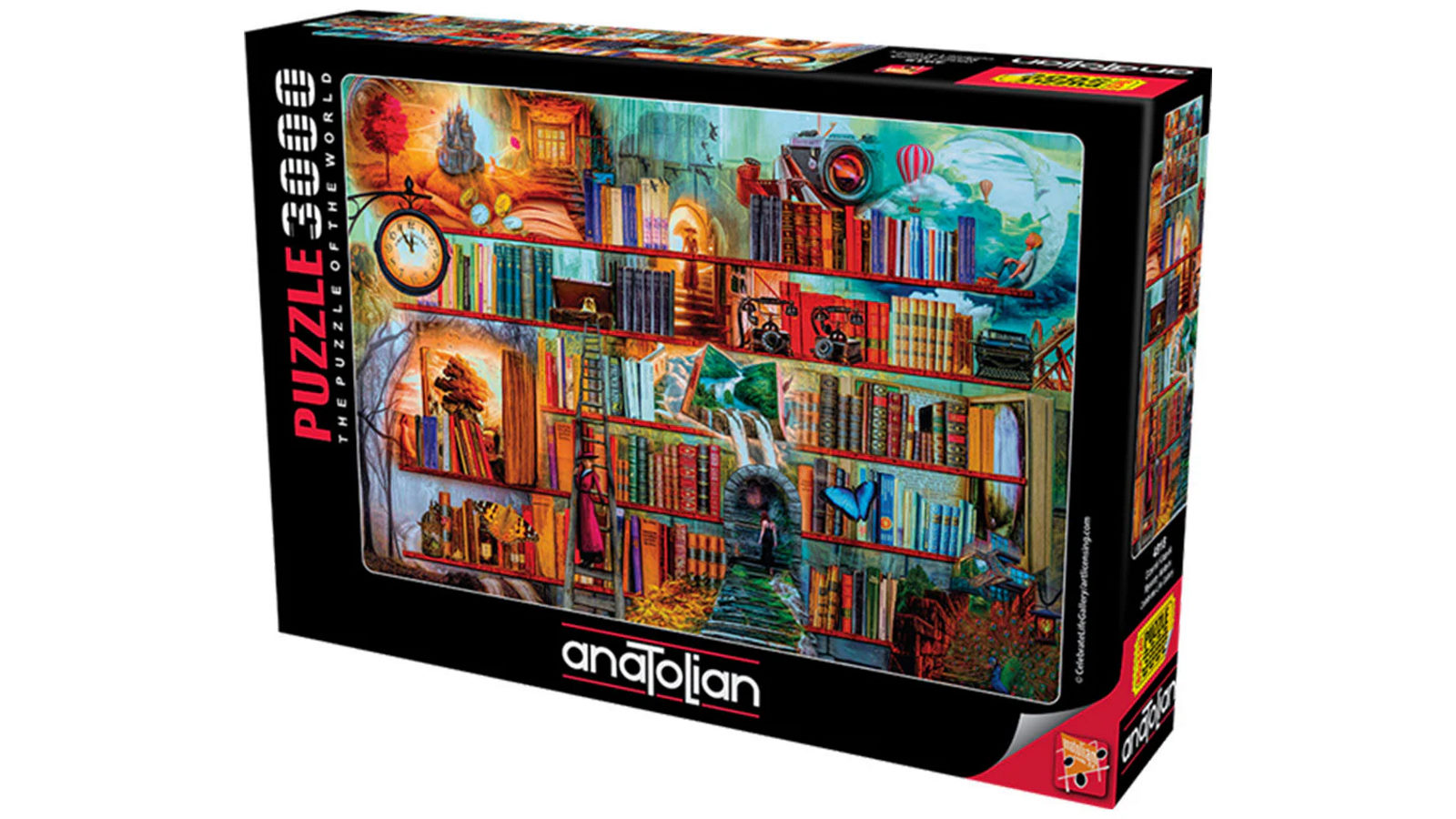 Anatolian 3000 Pieces The Puzzle of the World - Mystery Writers