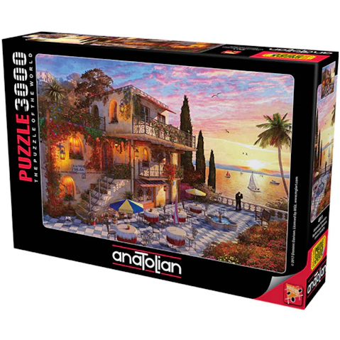Anatolian 3000 Pieces The Puzzle of the World - Mediterranean