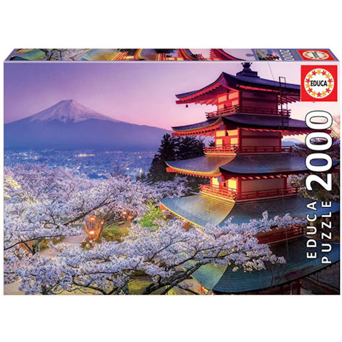 Educa Puzzle Collection Mt. Fuji Japan 2000-Piece Puzzle