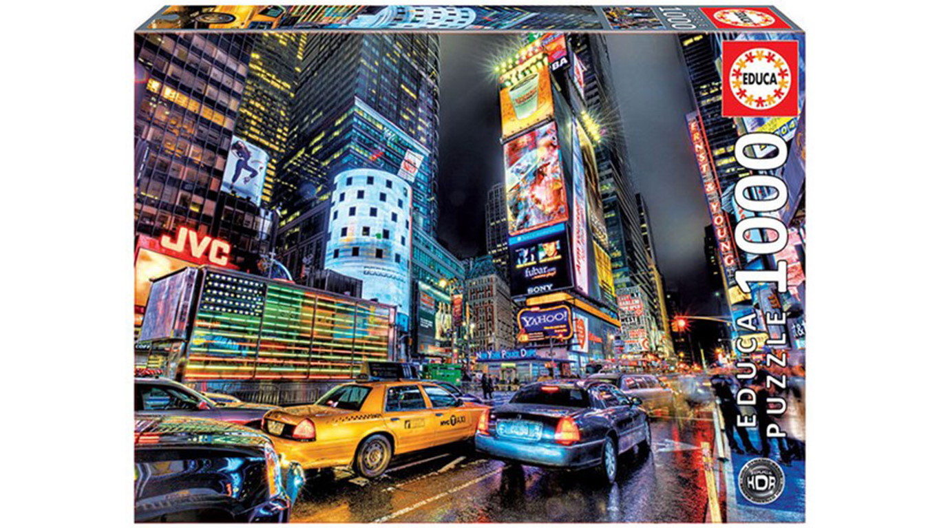 Educa Puzzle Collection Times Square 1000-Piece Puzzle
