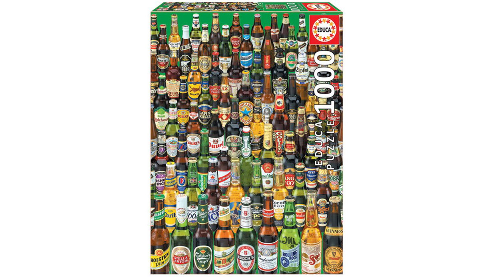 Educa Puzzle Collection Beers 1000-Piece Puzzle