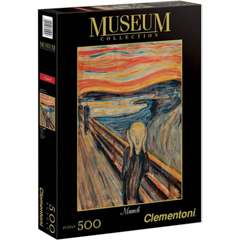 Clementoni Museum Collection The Scream 1000-Piece Puzzle