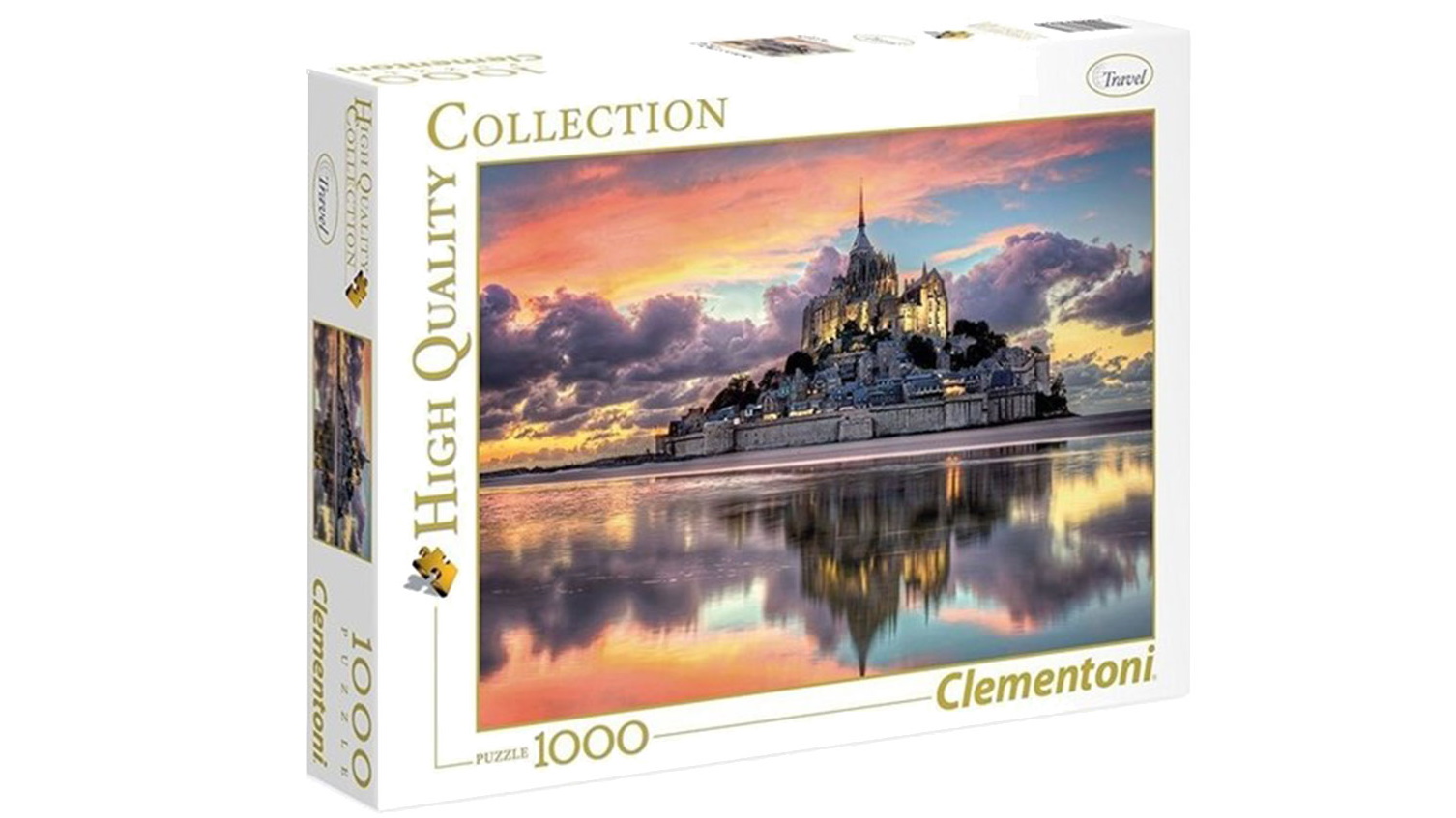 Clementoni The Wonderful Mont Saint Michel 1000-Piece Jigsaw Puzzle