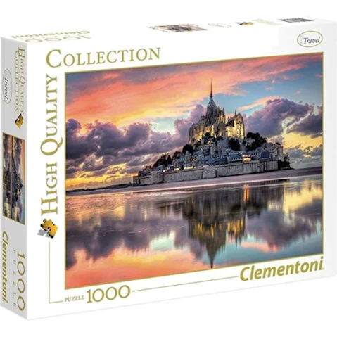 Clementoni The Wonderful Mont Saint Michel 1000-Piece Jigsaw Puzzle