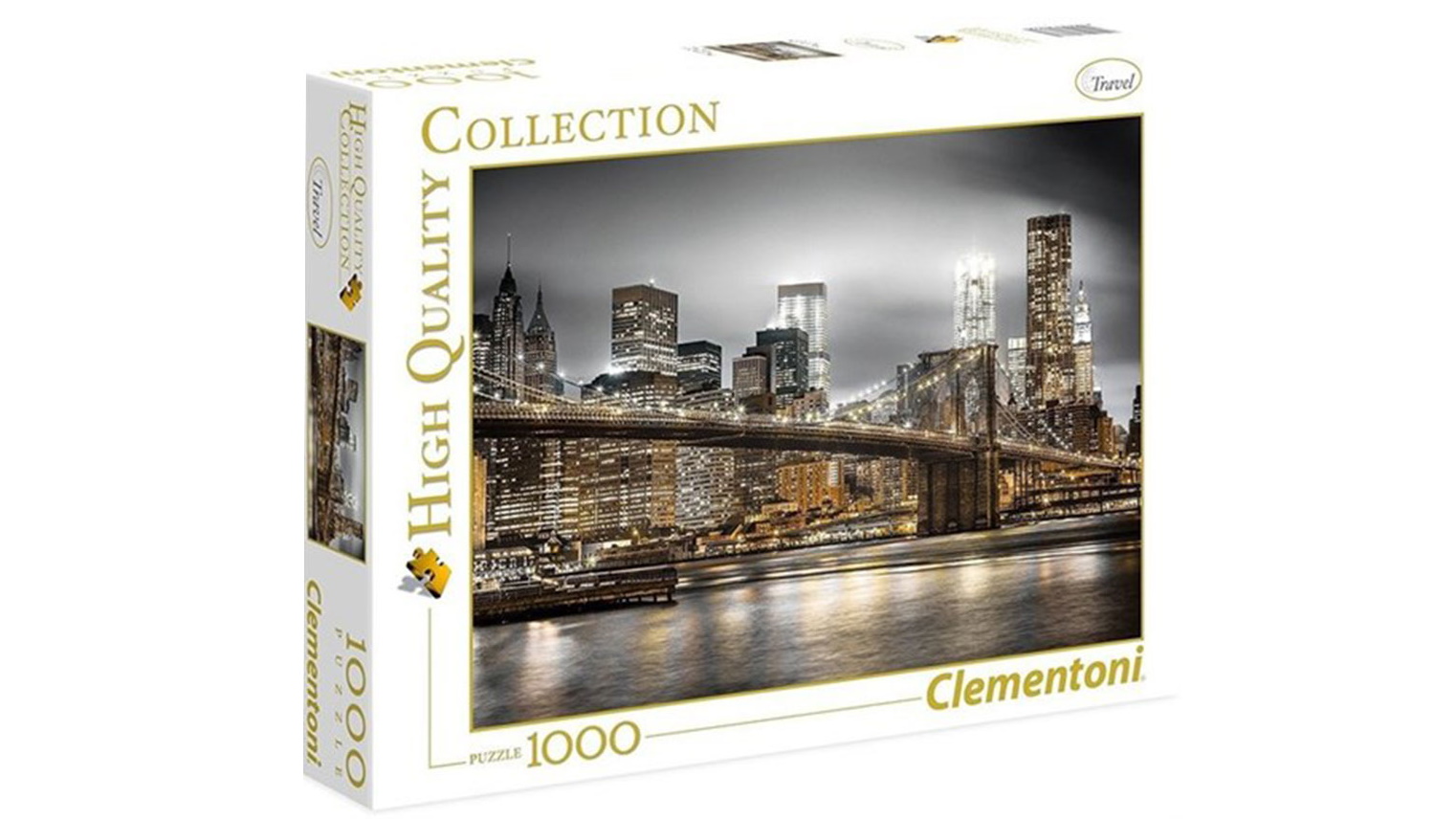 Clementoni New York Skyline 1000-Piece Jigsaw Puzzle