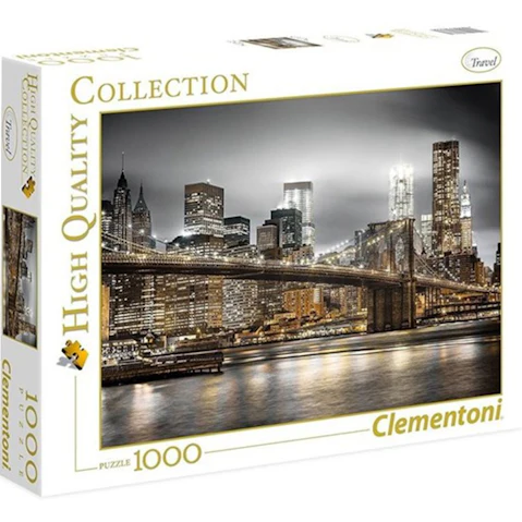 Clementoni New York Skyline 1000-Piece Jigsaw Puzzle