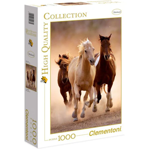 Clementoni Running Horse 1000-Piece Jigsaw Puzzle