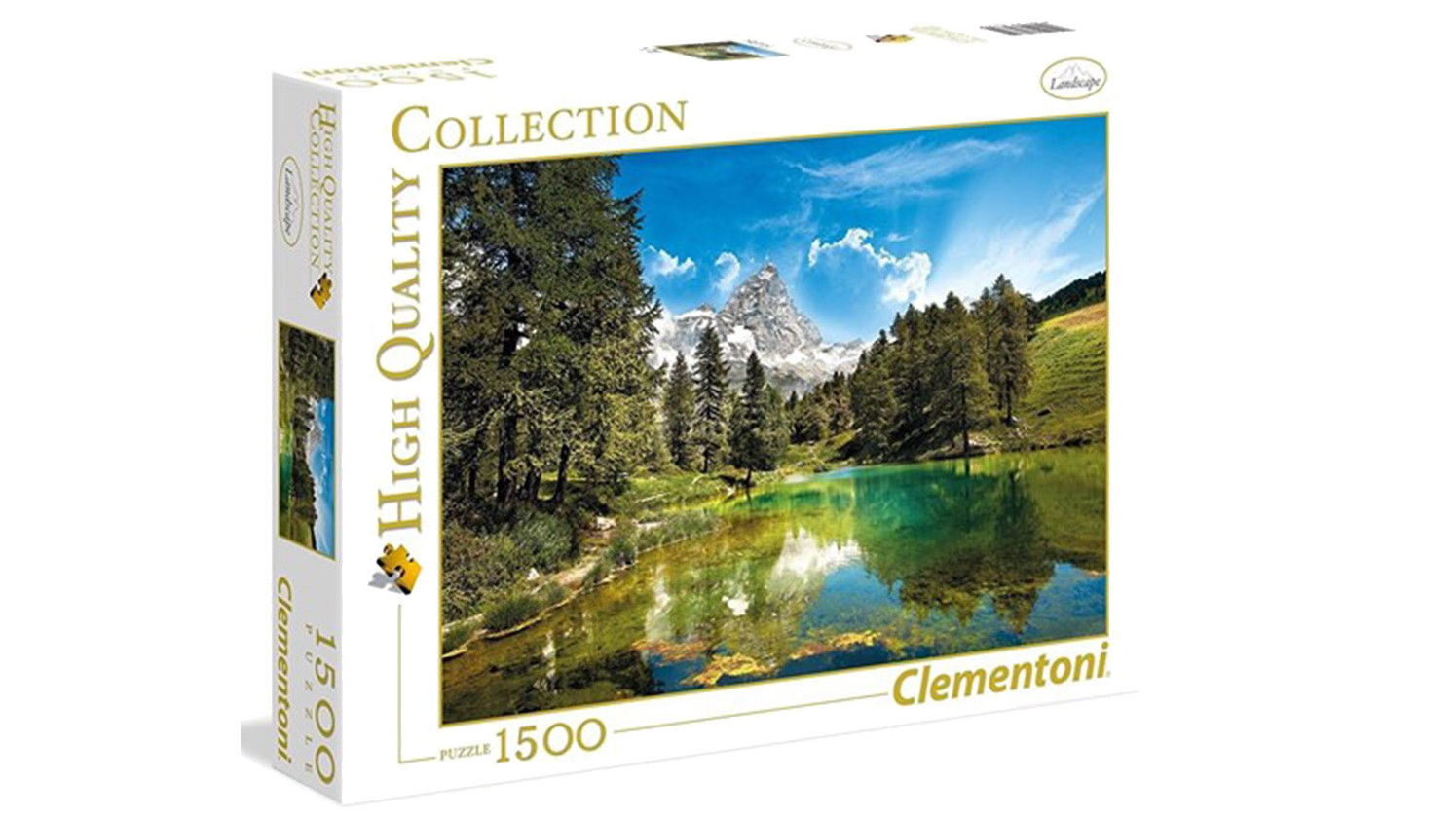 Clementoni Blue Lake 1500-Piece Jigsaw Puzzle