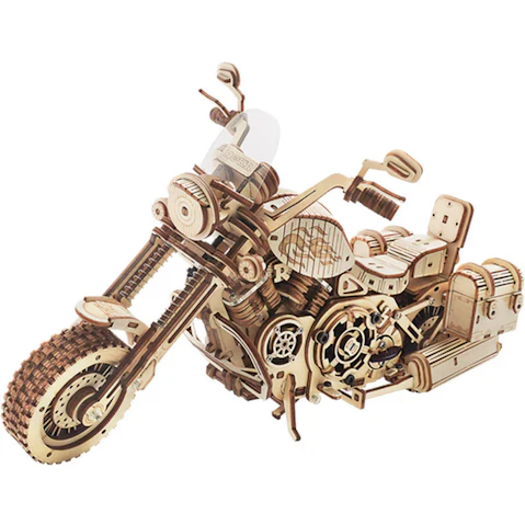 Robotime Mechanical Gears 3D Wooden Puzzle - Motorcycle