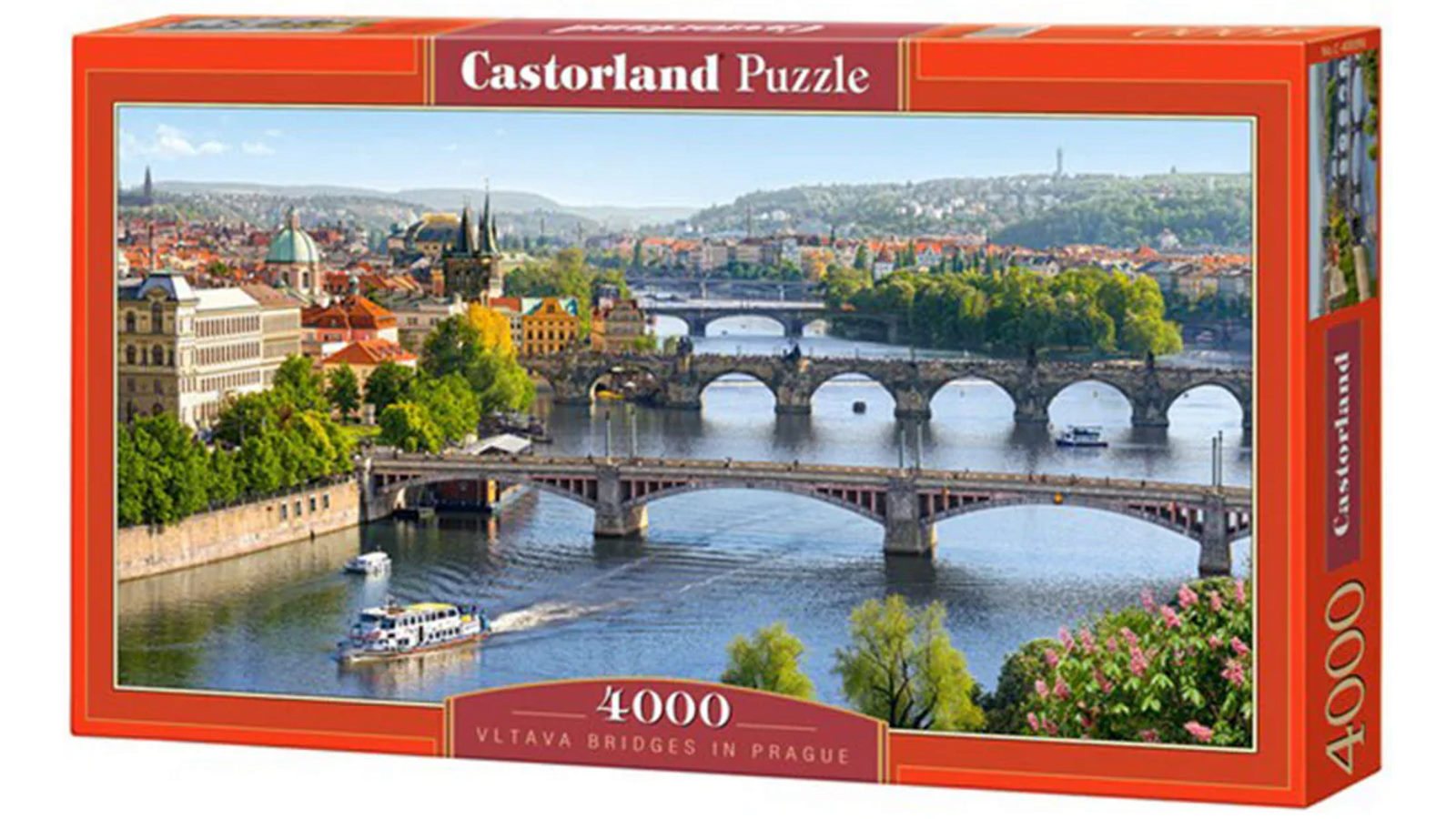 Castorland 4000 Pieces Classic Puzzle - Vltava Bridges