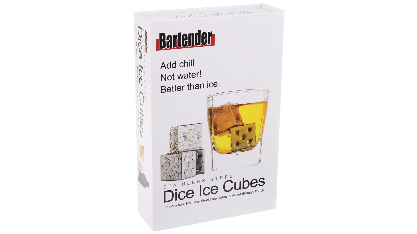 Avanti Stainless Steel Whiskey Dice Ice Cubes Harvey Norman