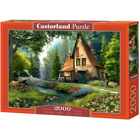 Castorland 2000 Piece Classic Puzzle - Toadstool Cotage