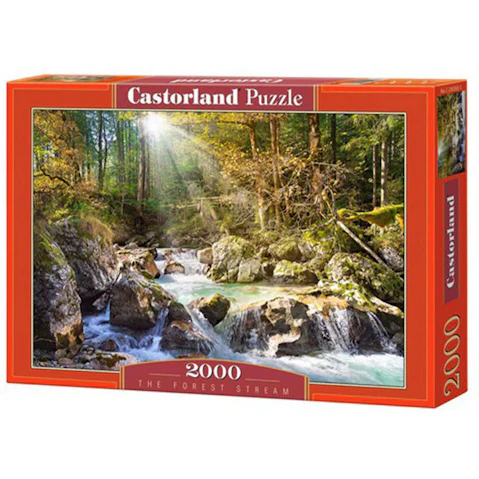 Castorland 2000 Pieces Classic Puzzle - Forest Stream