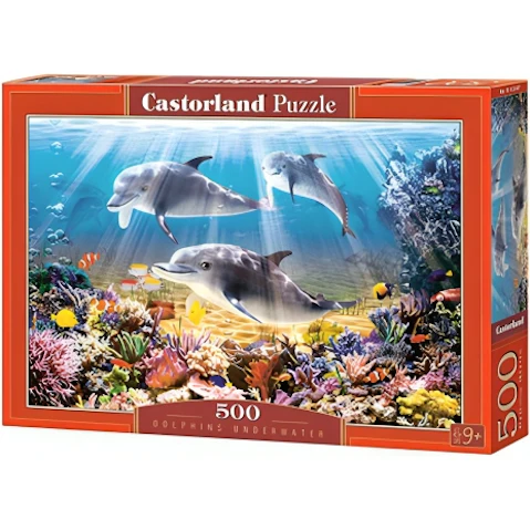 Castorland 500 Piece Classic Puzzle - Dolphines