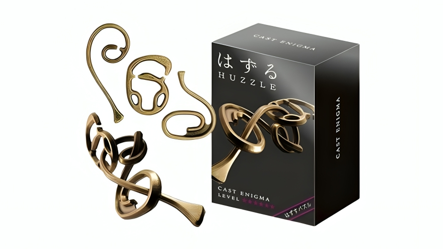 Hanayama L6 Cast Huzzle Brain Teaser Puzzle - Enigma