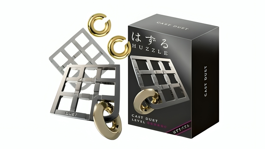 Hanayama L5 Cast Huzzle Brain Teaser Puzzle - Duet