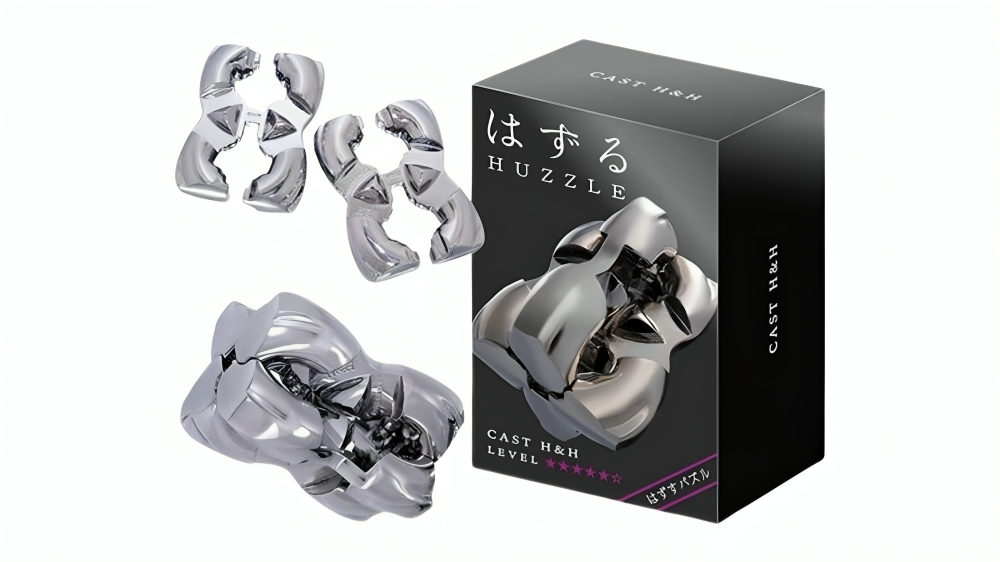 Hanayama L5 Cast Huzzle Brain Teaser Puzzle H and H Harvey Norman