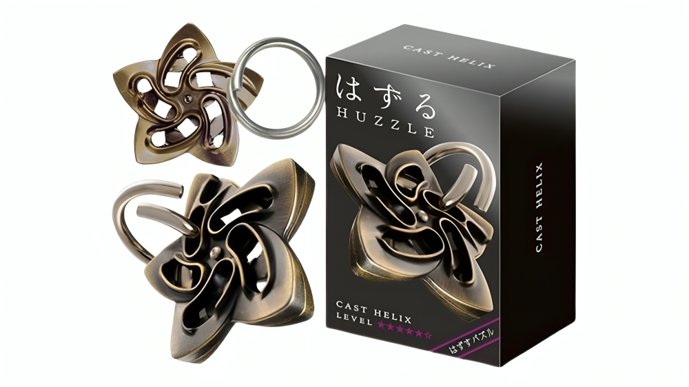 Hanayama L5 Cast Huzzle Brain Teaser Puzzle - Helix
