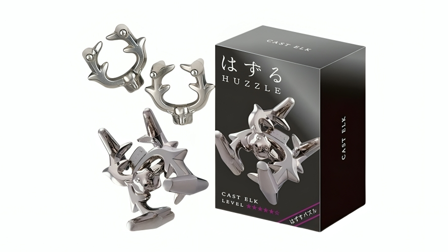 Hanayama L5 Cast Huzzle Brain Teaser Puzzle - Elk