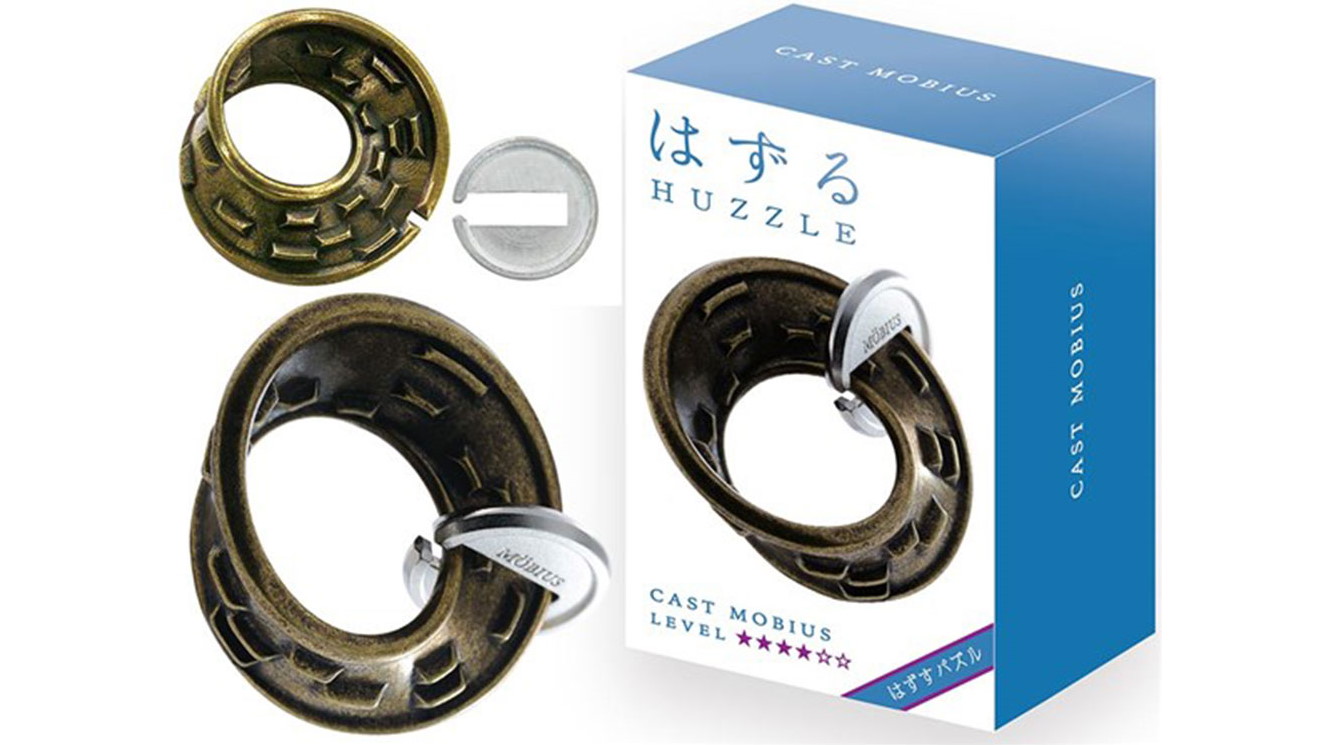 Hanayama L4 Cast Huzzle Brain Teaser Puzzle - Mobius