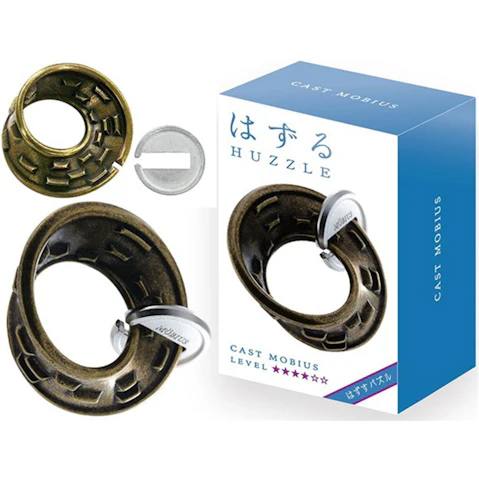 Hanayama L4 Cast Huzzle Brain Teaser Puzzle - Mobius