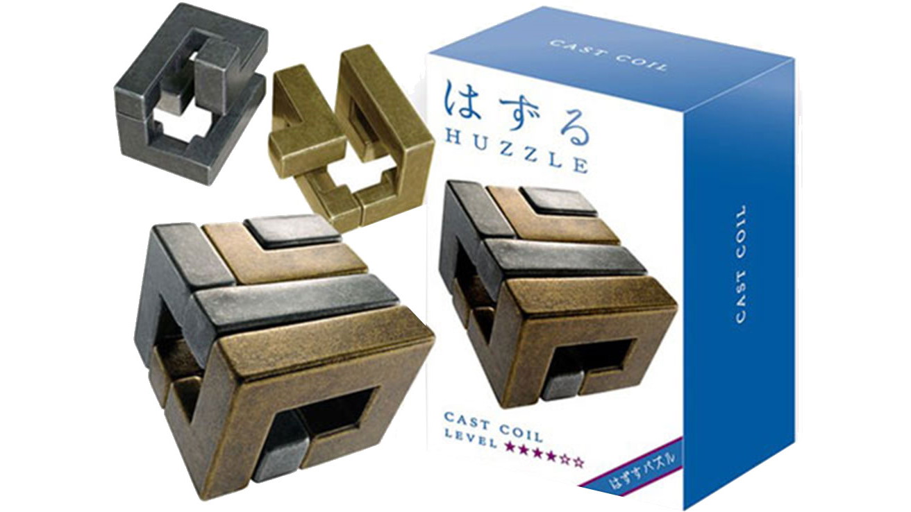 Hanayama L4 Cast Huzzle Brain Teaser Puzzle - Coil