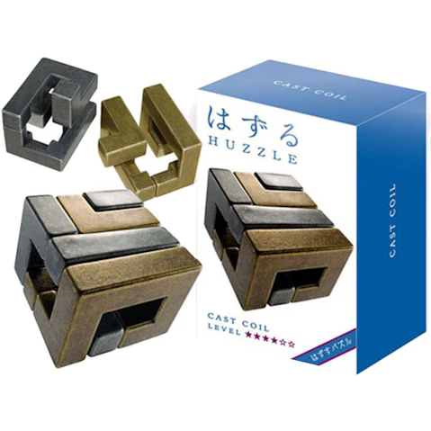 Hanayama L4 Cast Huzzle Brain Teaser Puzzle - Coil