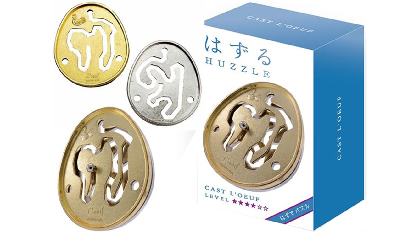 Hanayama L4 Cast Huzzle Brain Teaser Puzzle - L'oeuf