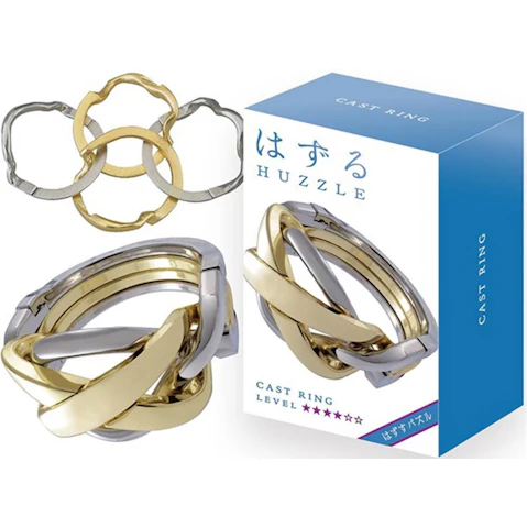 Hanayama L4 Cast Huzzle Brain Teaser Puzzle - Ring
