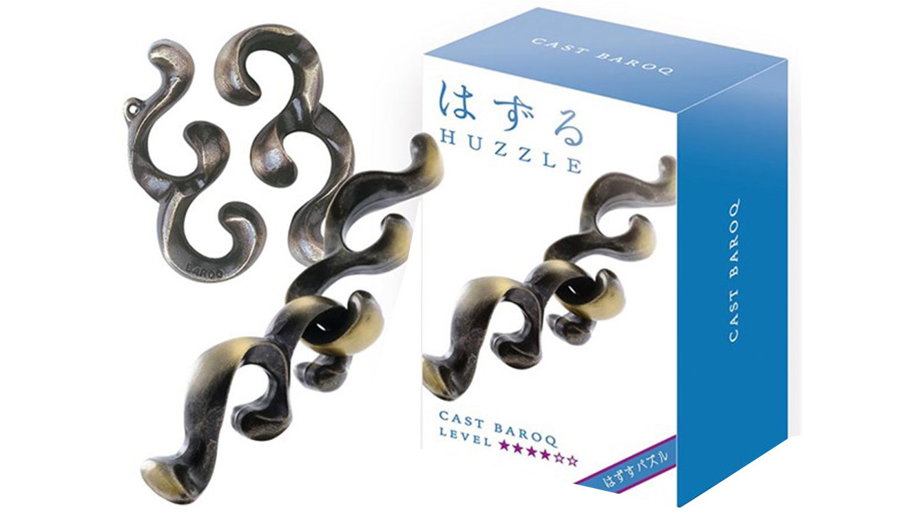 Hanayama L4 Cast Huzzle Brain Teaser Puzzle - Baroq
