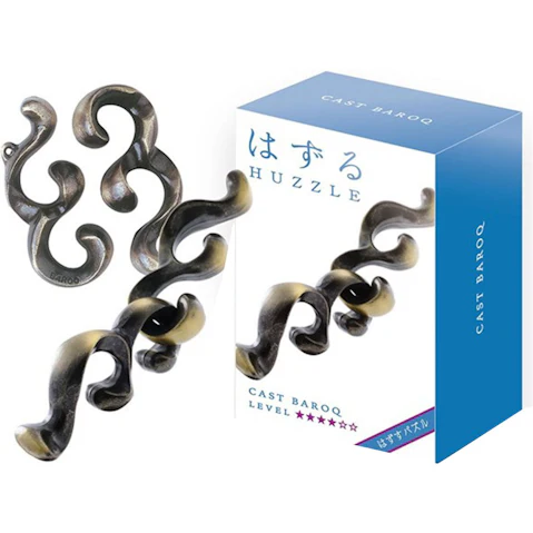 Hanayama L4 Cast Huzzle Brain Teaser Puzzle - Baroq