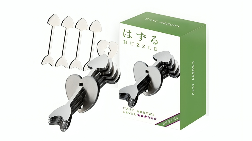 Hanayama L3 Cast Huzzle Brain Teaser Puzzle - Arrows