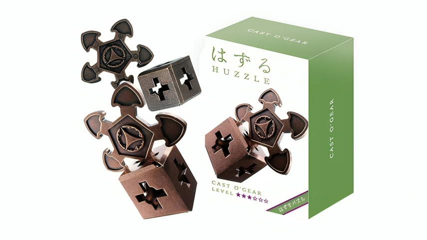 Hanayama L3 Cast Huzzle Brain Teaser Puzzle - O'gear