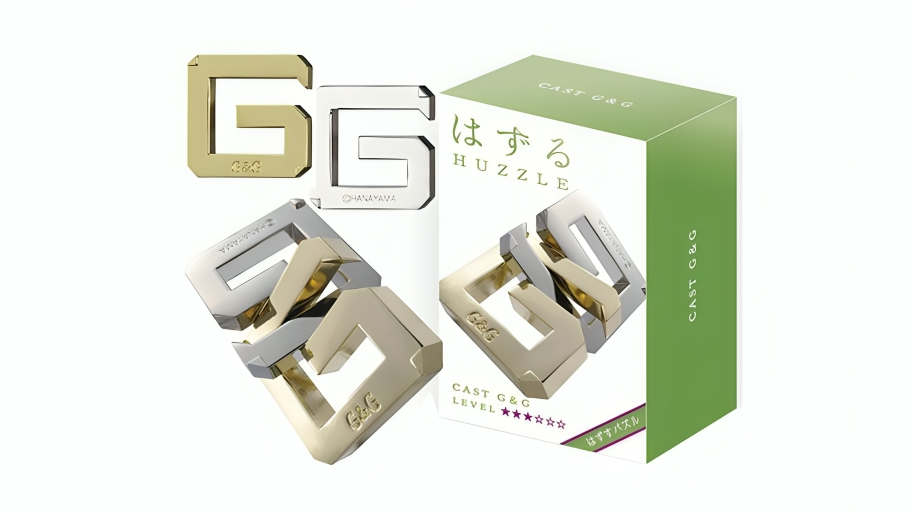Hanayama L3 Cast Huzzle Brain Teaser Puzzle - G and G