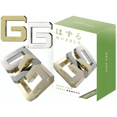Hanayama L3 Cast Huzzle Brain Teaser Puzzle - G and G