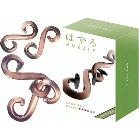 Hanayama L3 Cast Huzzle Brain Teaser Puzzle - S and S