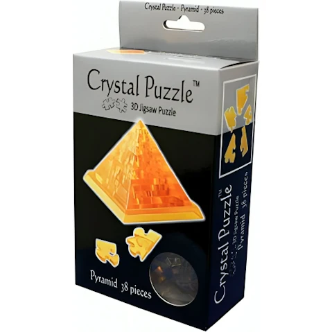 Ventura Games 38 Piece 3D Crystal Puzzle - Pyramid