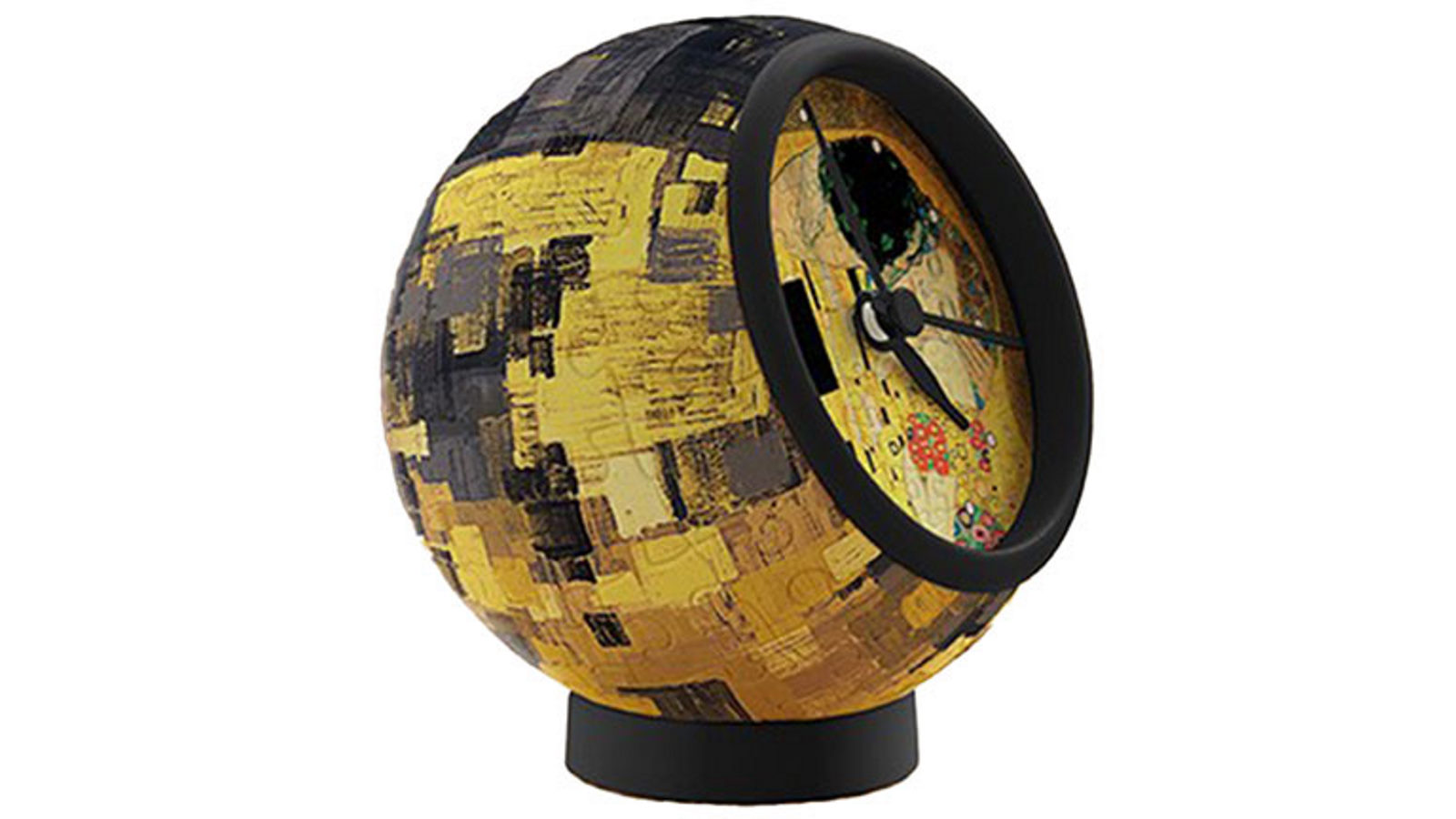 Pintoo 3D Puzzle Clock - Klimpt The Kiss