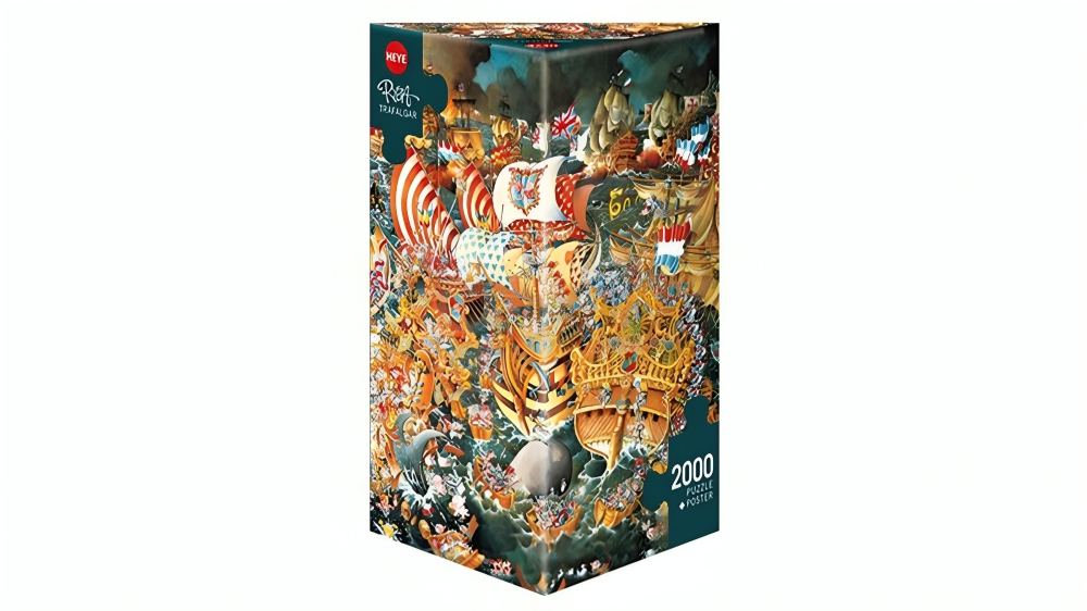 Heye 2000 Piece Triangular Jigsaw Puzzle - Trafalgar