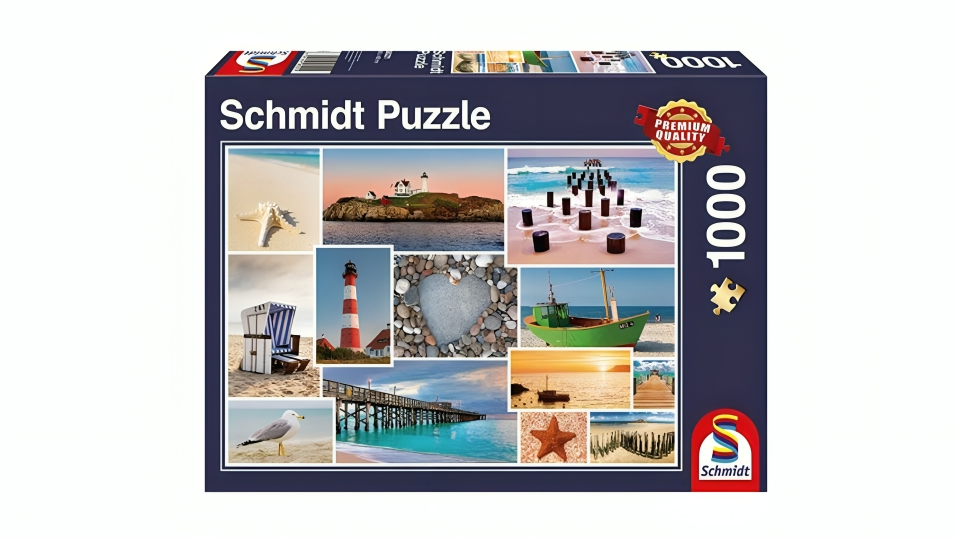 Schmidt Spiele 1000 Piece Jigsaw Puzzle - by the Sea