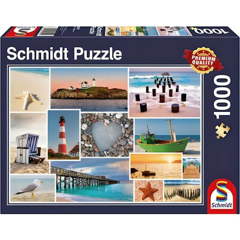 Schmidt Spiele 1000 Piece Jigsaw Puzzle - by the Sea