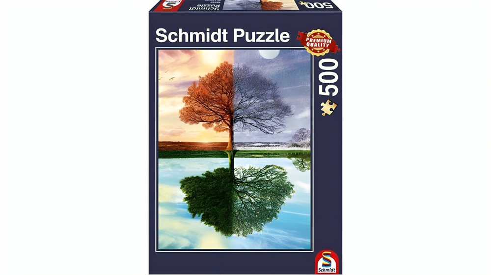 Schmidt Spiele 500 Piece Jigsaw Puzzle - Seasons Tree
