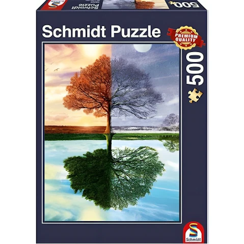 Schmidt Spiele 500 Piece Jigsaw Puzzle - Seasons Tree