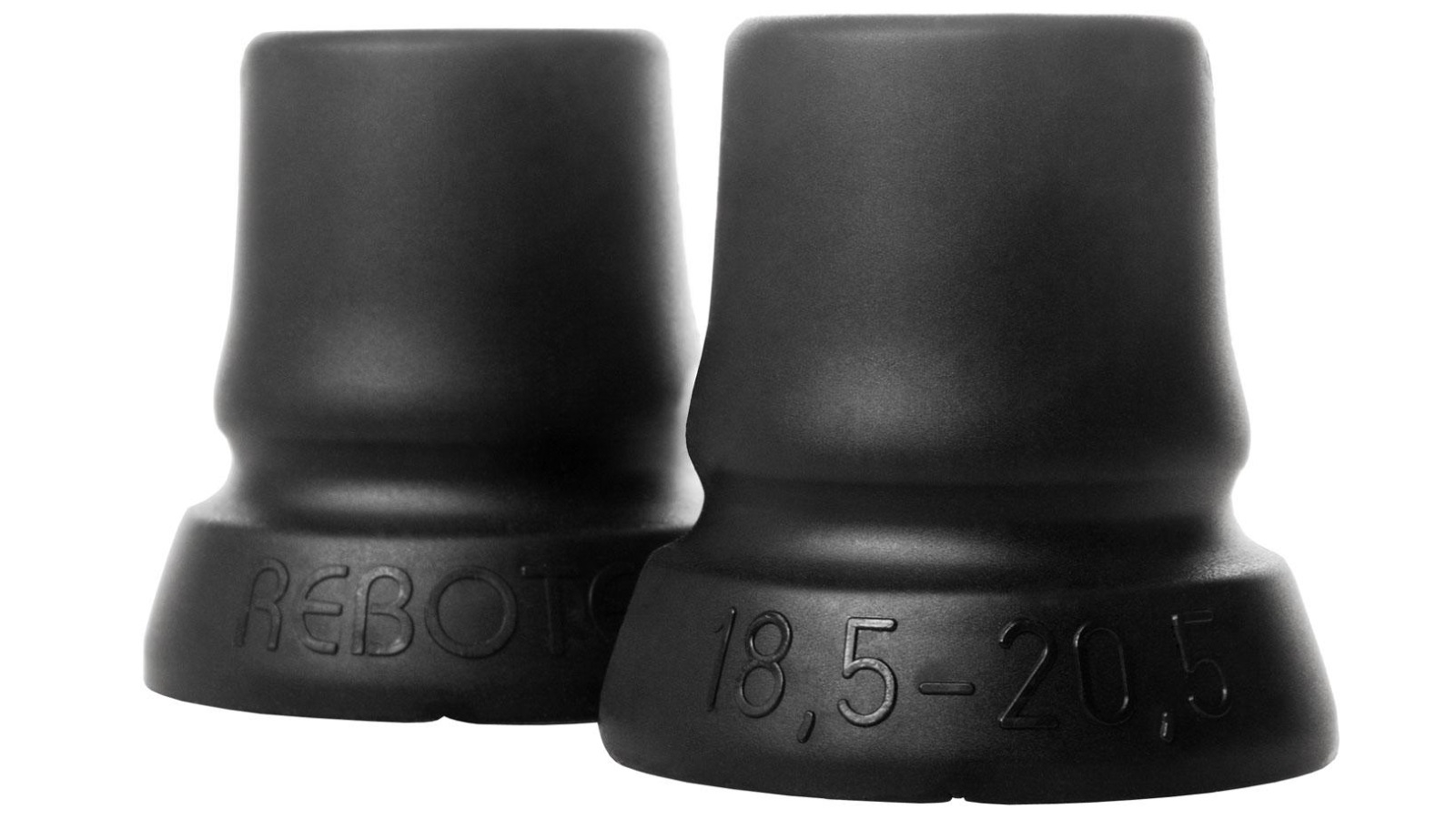 Rebotec Big Foot Ferrules Crutch Tips - 1.85-20.5cm