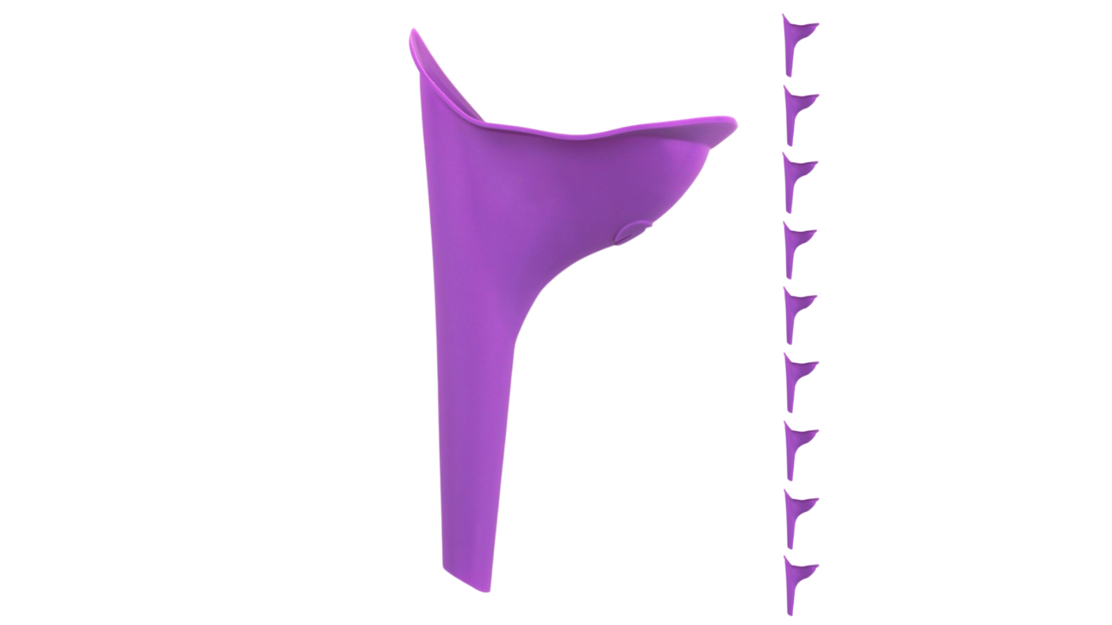 Social Hike Pack of 10 Female Portable Urinal