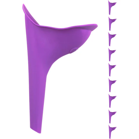Social Hike Pack of 10 Female Portable Urinal